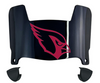Arizona Cardinals Mini Football Helmet Visor Shield w/ Clips - PICK VISOR & LOGO COLOR