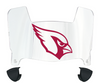 Arizona Cardinals Mini Football Helmet Visor Shield w/ Clips - PICK VISOR & LOGO COLOR