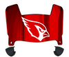 Arizona Cardinals Mini Football Helmet Visor Shield w/ Clips - PICK VISOR & LOGO COLOR