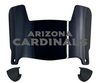 Arizona Cardinals Mini Football Helmet Visor Shield w/ Clips - PICK VISOR & LOGO COLOR