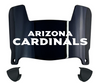 Arizona Cardinals Mini Football Helmet Visor Shield w/ Clips - PICK VISOR & LOGO COLOR