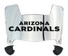 Arizona Cardinals Mini Football Helmet Visor Shield w/ Clips - PICK VISOR & LOGO COLOR