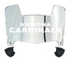 Arizona Cardinals Mini Football Helmet Visor Shield w/ Clips - PICK VISOR & LOGO COLOR