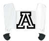 Arizona Wildcats Mini Football Helmet Visor Shield w/ Clips - PICK VISOR & LOGO COLOR