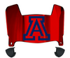 Arizona Wildcats Mini Football Helmet Visor Shield w/ Clips - PICK VISOR & LOGO COLOR