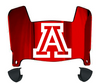 Arizona Wildcats Mini Football Helmet Visor Shield w/ Clips - PICK VISOR & LOGO COLOR