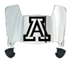 Arizona Wildcats Mini Football Helmet Visor Shield w/ Clips - PICK VISOR & LOGO COLOR