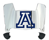Arizona Wildcats Mini Football Helmet Visor Shield w/ Clips - PICK VISOR & LOGO COLOR