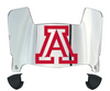 Arizona Wildcats Mini Football Helmet Visor Shield w/ Clips - PICK VISOR & LOGO COLOR