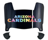 Arizona Cardinals Limited Edition Mini Football Helmet Visor Shield w/ Clips - PICK VISOR & LOGO COLOR