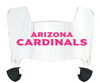 Arizona Cardinals Limited Edition Mini Football Helmet Visor Shield w/ Clips - PICK VISOR & LOGO COLOR