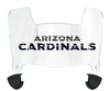 Arizona Cardinals Limited Edition Mini Football Helmet Visor Shield w/ Clips - PICK VISOR & LOGO COLOR