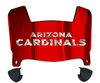 Arizona Cardinals Limited Edition Mini Football Helmet Visor Shield w/ Clips - PICK VISOR & LOGO COLOR