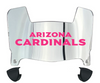 Arizona Cardinals Limited Edition Mini Football Helmet Visor Shield w/ Clips - PICK VISOR & LOGO COLOR