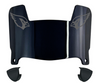 Arizona Cardinals Mini Football Helmet Visor Shield w/ Clips - PICK VISOR & LOGO COLOR