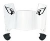Arizona Cardinals Mini Football Helmet Visor Shield w/ Clips - PICK VISOR & LOGO COLOR