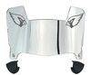 Arizona Cardinals Mini Football Helmet Visor Shield w/ Clips - PICK VISOR & LOGO COLOR