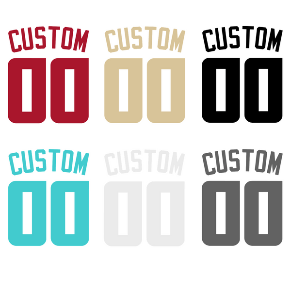 Arizona Diamondbacks Custom Name & Number Premium DieCut Vinyl Decal PICK COLOR & SIZE