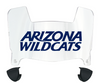 Arizona Wildcats Mini Football Helmet Visor Shield w/ Clips - PICK VISOR & LOGO COLOR