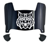Arizona Wildcats Mini Football Helmet Visor Shield w/ Clips - PICK VISOR & LOGO COLOR
