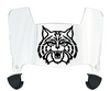 Arizona Wildcats Mini Football Helmet Visor Shield w/ Clips - PICK VISOR & LOGO COLOR