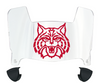 Arizona Wildcats Mini Football Helmet Visor Shield w/ Clips - PICK VISOR & LOGO COLOR