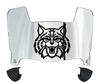 Arizona Wildcats Mini Football Helmet Visor Shield w/ Clips - PICK VISOR & LOGO COLOR