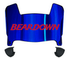 Arizona Wildcats Mini Football Helmet Visor Shield w/ Clips - PICK VISOR & LOGO COLOR