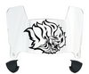 Arkansas Pine Bluff Golden Lions Mini Football Helmet Visor Shield w/ Clips - PICK VISOR & LOGO COLOR