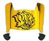 Arkansas Pine Bluff Golden Lions Mini Football Helmet Visor Shield w/ Clips - PICK VISOR & LOGO COLOR