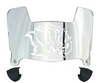 Arkansas Pine Bluff Golden Lions Mini Football Helmet Visor Shield w/ Clips - PICK VISOR & LOGO COLOR