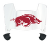 Arkansas Razorbacks Mini Football Helmet Visor Shield w/ Clips - PICK VISOR & LOGO COLOR