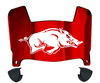Arkansas Razorbacks Mini Football Helmet Visor Shield w/ Clips - PICK VISOR & LOGO COLOR