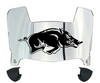 Arkansas Razorbacks Mini Football Helmet Visor Shield w/ Clips - PICK VISOR & LOGO COLOR