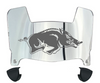 Arkansas Razorbacks Mini Football Helmet Visor Shield w/ Clips - PICK VISOR & LOGO COLOR