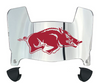 Arkansas Razorbacks Mini Football Helmet Visor Shield w/ Clips - PICK VISOR & LOGO COLOR