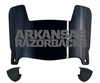 Arkansas Razorbacks Mini Football Helmet Visor Shield w/ Clips - PICK VISOR & LOGO COLOR