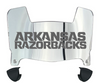 Arkansas Razorbacks Mini Football Helmet Visor Shield w/ Clips - PICK VISOR & LOGO COLOR