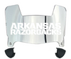 Arkansas Razorbacks Mini Football Helmet Visor Shield w/ Clips - PICK VISOR & LOGO COLOR