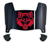 Arkansas State Red Wolves Mini Football Helmet Visor Shield w/ Clips - PICK VISOR & LOGO COLOR