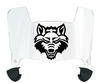 Arkansas State Red Wolves Mini Football Helmet Visor Shield w/ Clips - PICK VISOR & LOGO COLOR