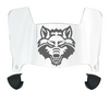 Arkansas State Red Wolves Mini Football Helmet Visor Shield w/ Clips - PICK VISOR & LOGO COLOR