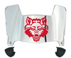 Arkansas State Red Wolves Mini Football Helmet Visor Shield w/ Clips - PICK VISOR & LOGO COLOR