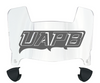 Arkansas Pine Bluff Golden Lions Mini Football Helmet Visor Shield w/ Clips - PICK VISOR & LOGO COLOR