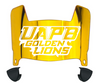 Arkansas Pine Bluff Golden Lions Mini Football Helmet Visor Shield w/ Clips - PICK VISOR & LOGO COLOR