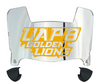Arkansas Pine Bluff Golden Lions Mini Football Helmet Visor Shield w/ Clips - PICK VISOR & LOGO COLOR