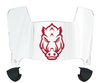 Arkansas Razorbacks Mini Football Helmet Visor Shield w/ Clips - PICK VISOR & LOGO COLOR