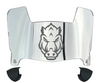 Arkansas Razorbacks Mini Football Helmet Visor Shield w/ Clips - PICK VISOR & LOGO COLOR