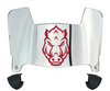 Arkansas Razorbacks Mini Football Helmet Visor Shield w/ Clips - PICK VISOR & LOGO COLOR