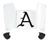 Arkansas Razorbacks Mini Football Helmet Visor Shield w/ Clips - PICK VISOR & LOGO COLOR